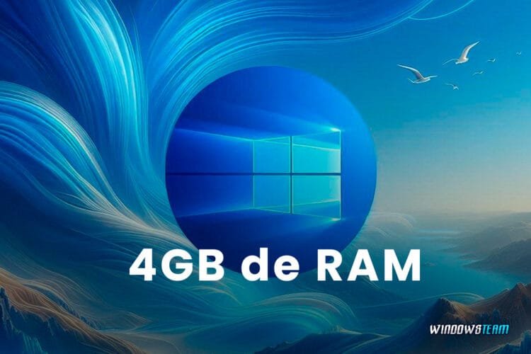 Windows 10 com 4GB de RAM