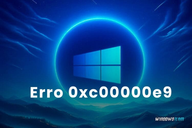 windows 10 0xc00000e9