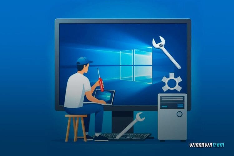 Como reparar o Windows 10