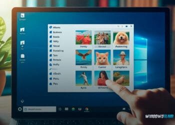 Windows 10 álbuns automaticamente
