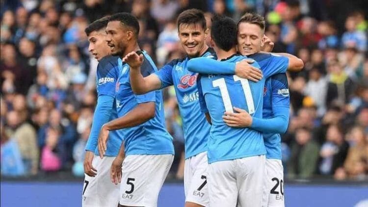 Três vezes vencedor do campeonato italiano – Napoli FC