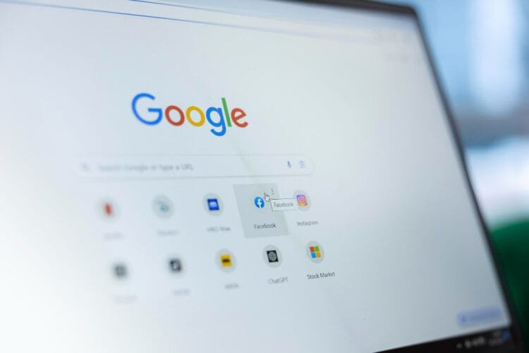 Google Chrome o navegador padrão