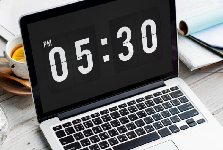 data e hora no Windows 10